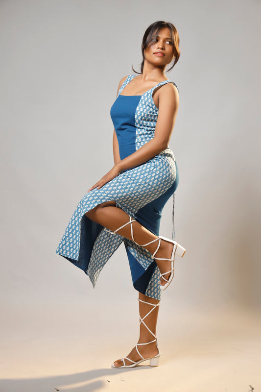 Heritage Charm Hand Block Print Dress